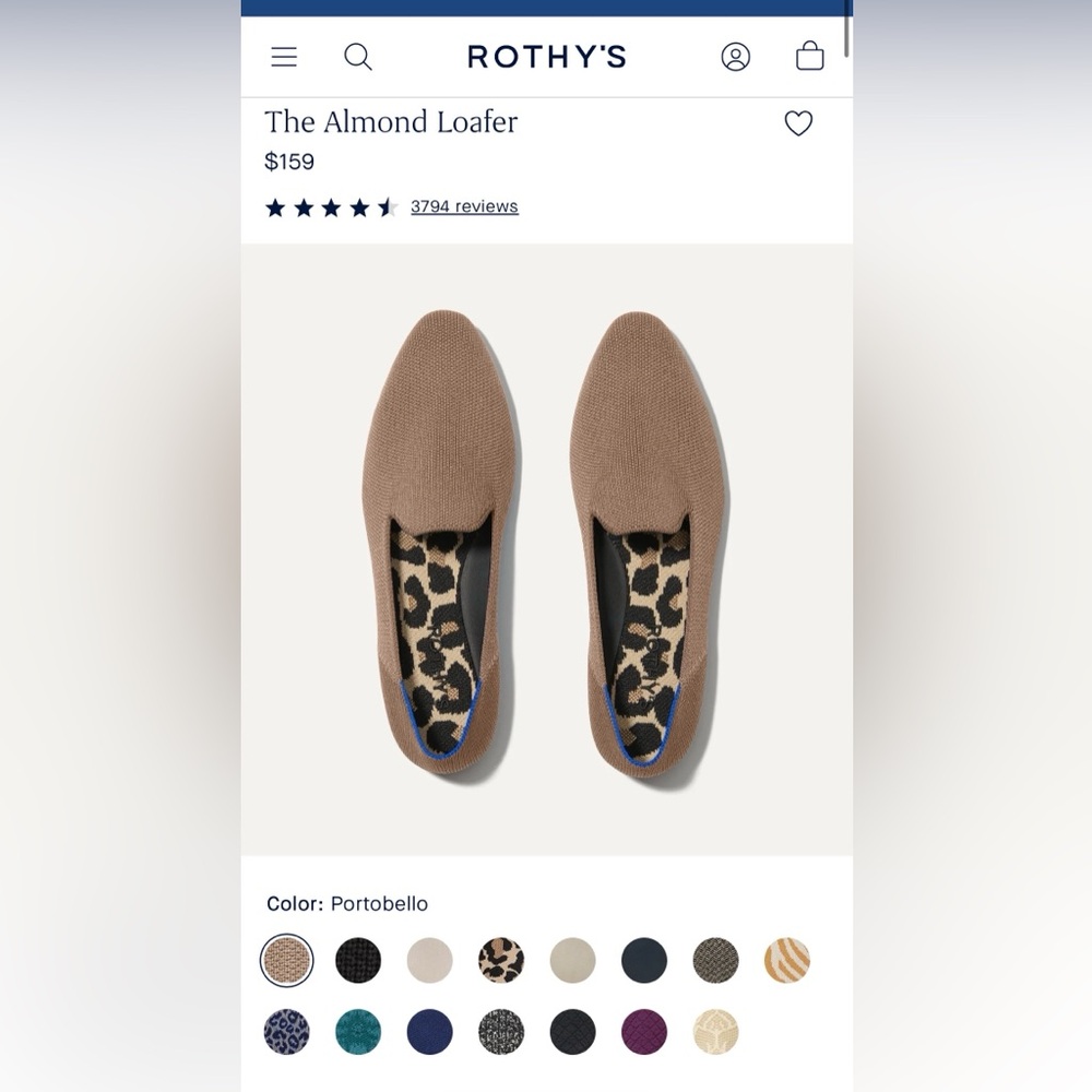 Rothy’s Almond Loafer